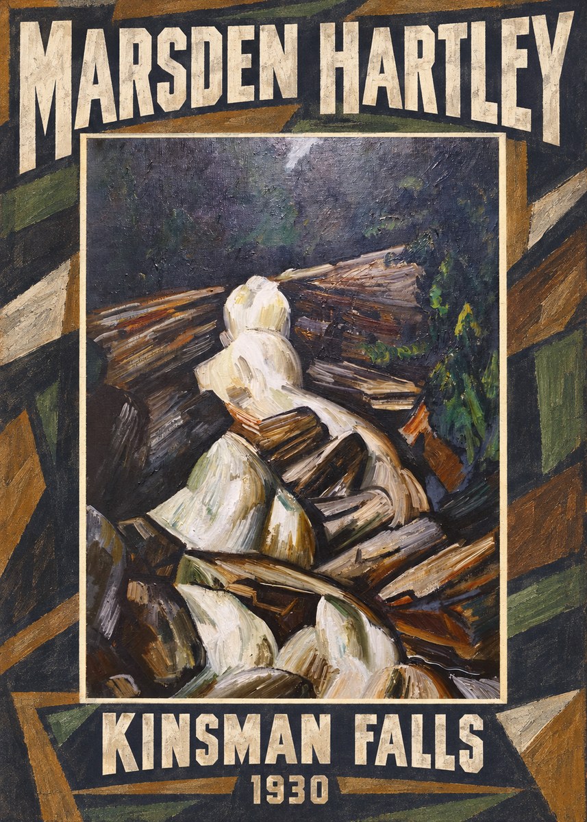 Marsden Hartley Kinsman Falls No1 - Poszter
