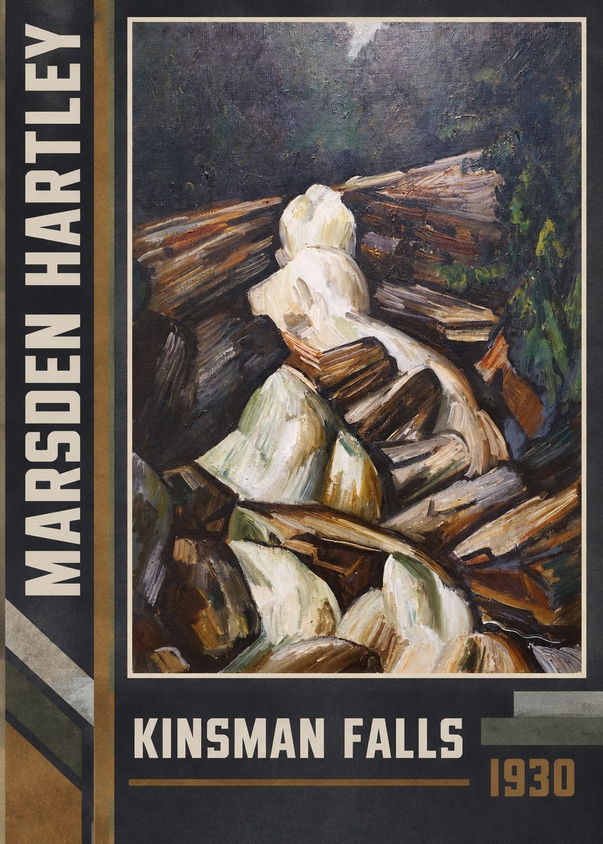Marsden Hartley Kinsman Falls No2 - Poszter