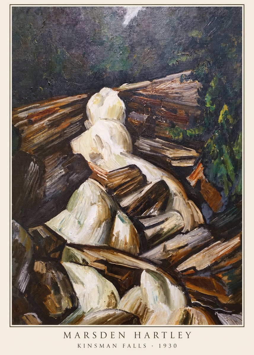 Marsden Hartley Kinsman Falls No6 - Poszter