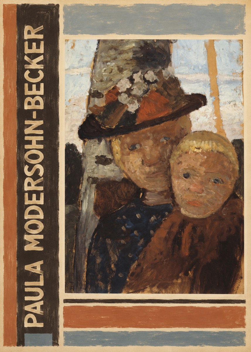 Paula Modersohn-Becker Mother and Child with Hat No2 - Poszter