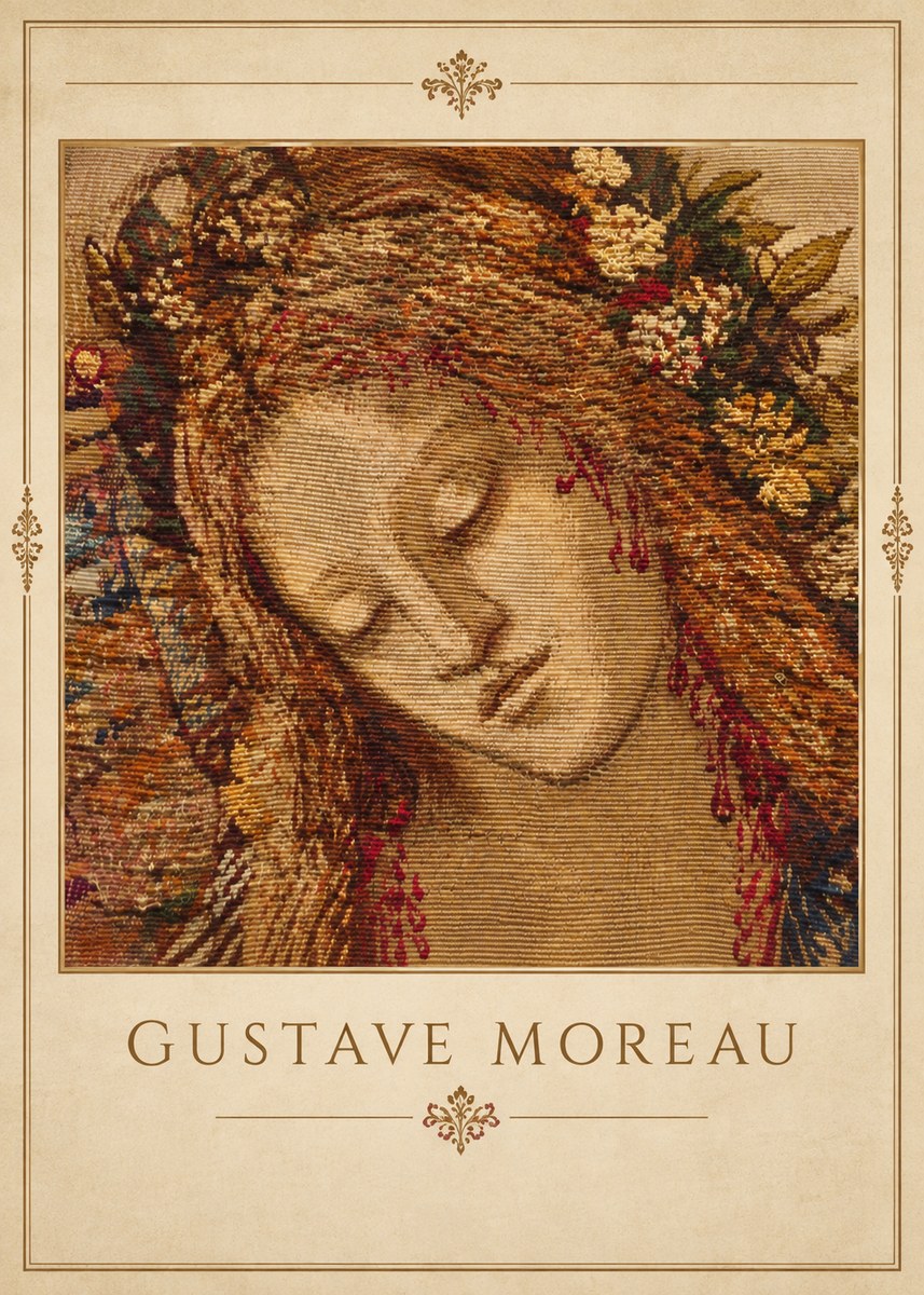 Gustave Moreau Salomé II No2 - Poszter