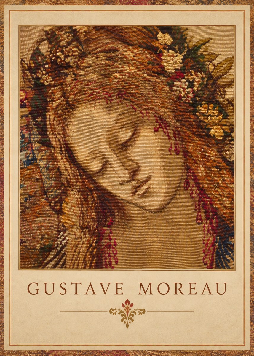 Gustave Moreau Salomé II No3 - Poszter