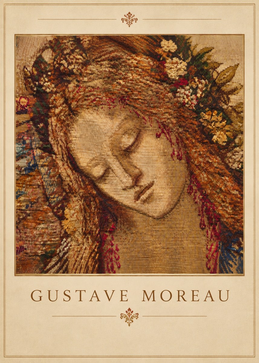 Gustave Moreau Salomé II No5 - Poszter