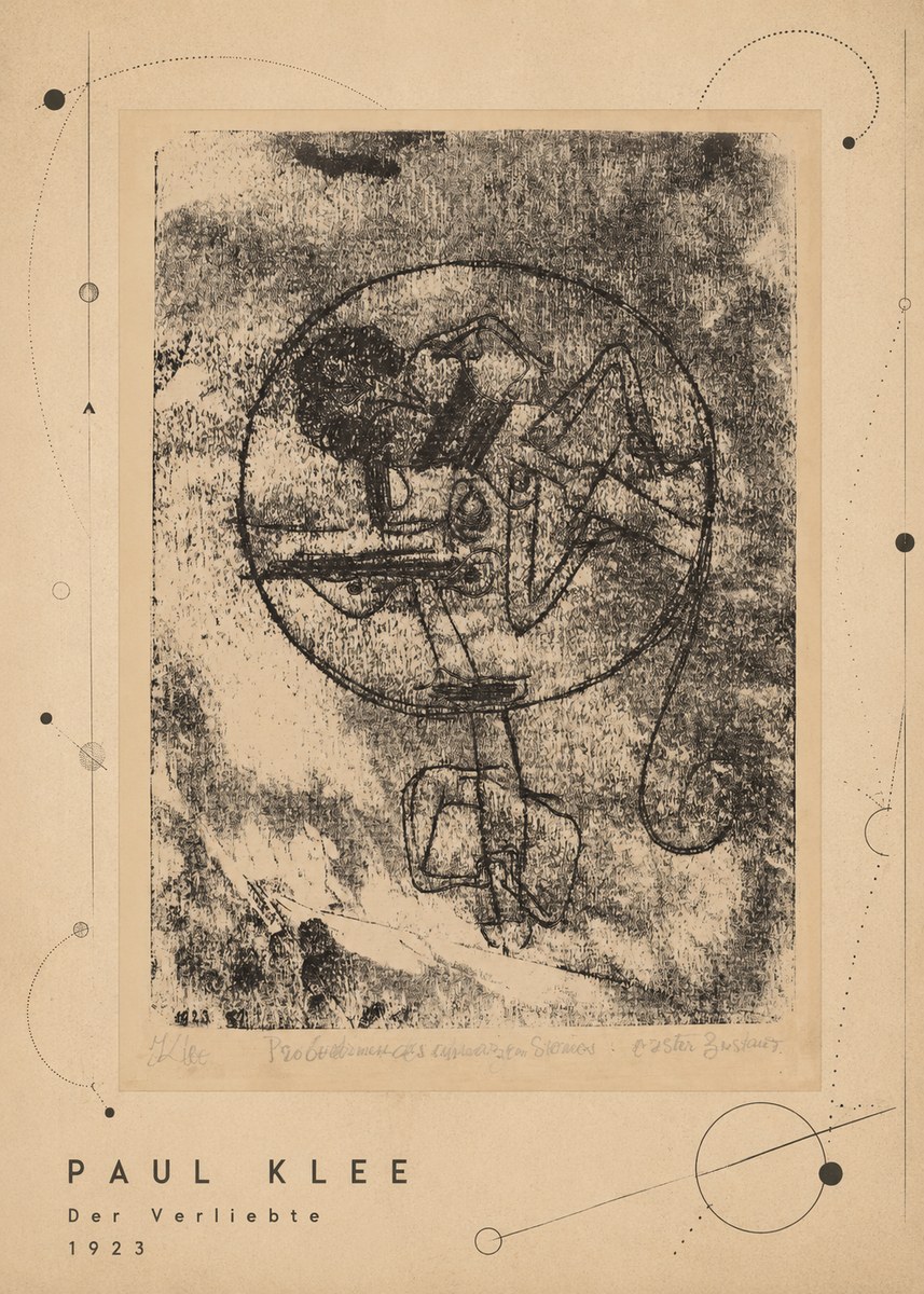 Paul Klee Der Verliebte III No3 - Poszter