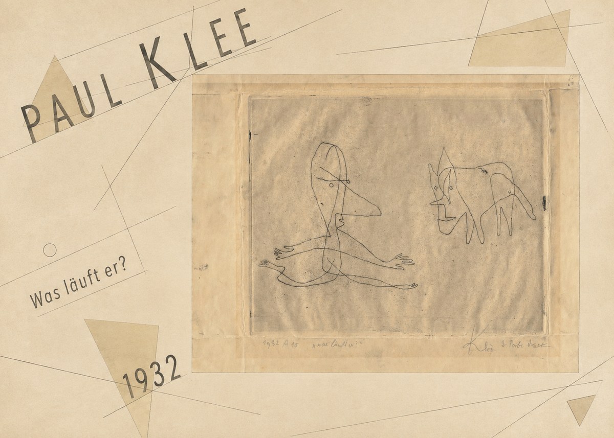 Paul Klee Was Läuft Er? No5 - Poszter