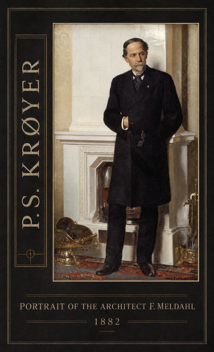 P.S. Krøyer Portrait of the Architect F. Meldalh No4 - Poszter