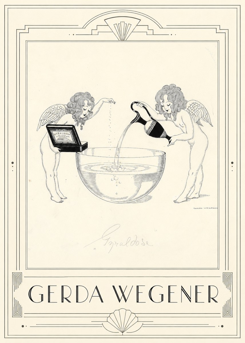 Gerda Wegener Gyraldose No1 - Poszter