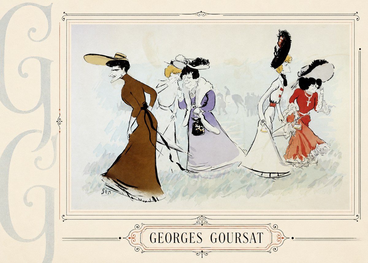 Georges Goursat Georges Goursat VII No4 - Poszter