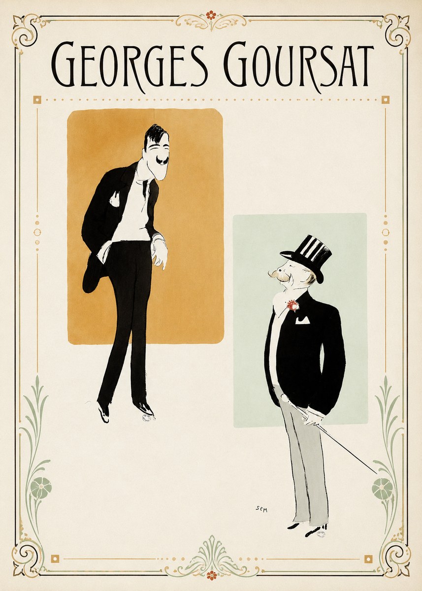 Georges Goursat Georges Goursat VIII No1 - Poszter