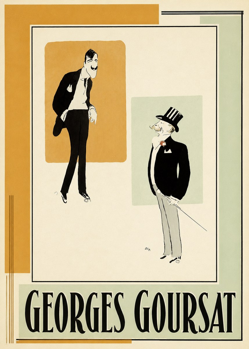 Georges Goursat Georges Goursat VIII No4 - Poszter