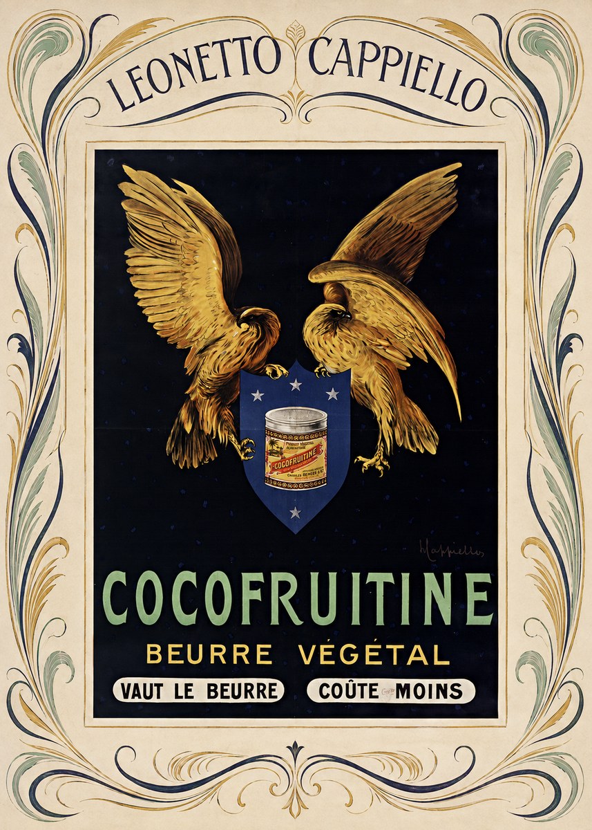 Leonetto Cappiello Cocofrutine No5 - Poszter