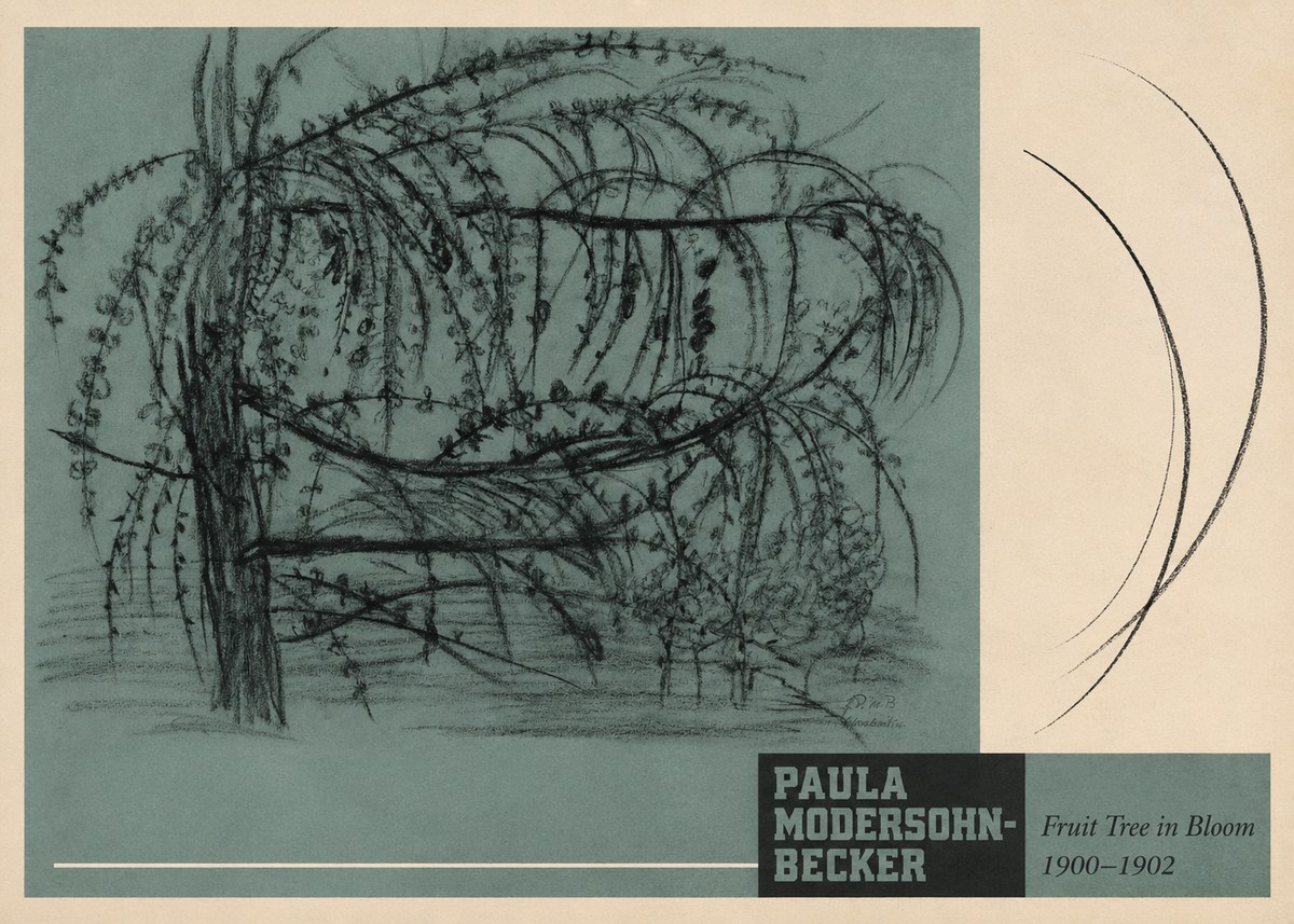Paula Modersohn-Becker Fruit Tree in Bloom No5 - Poszter