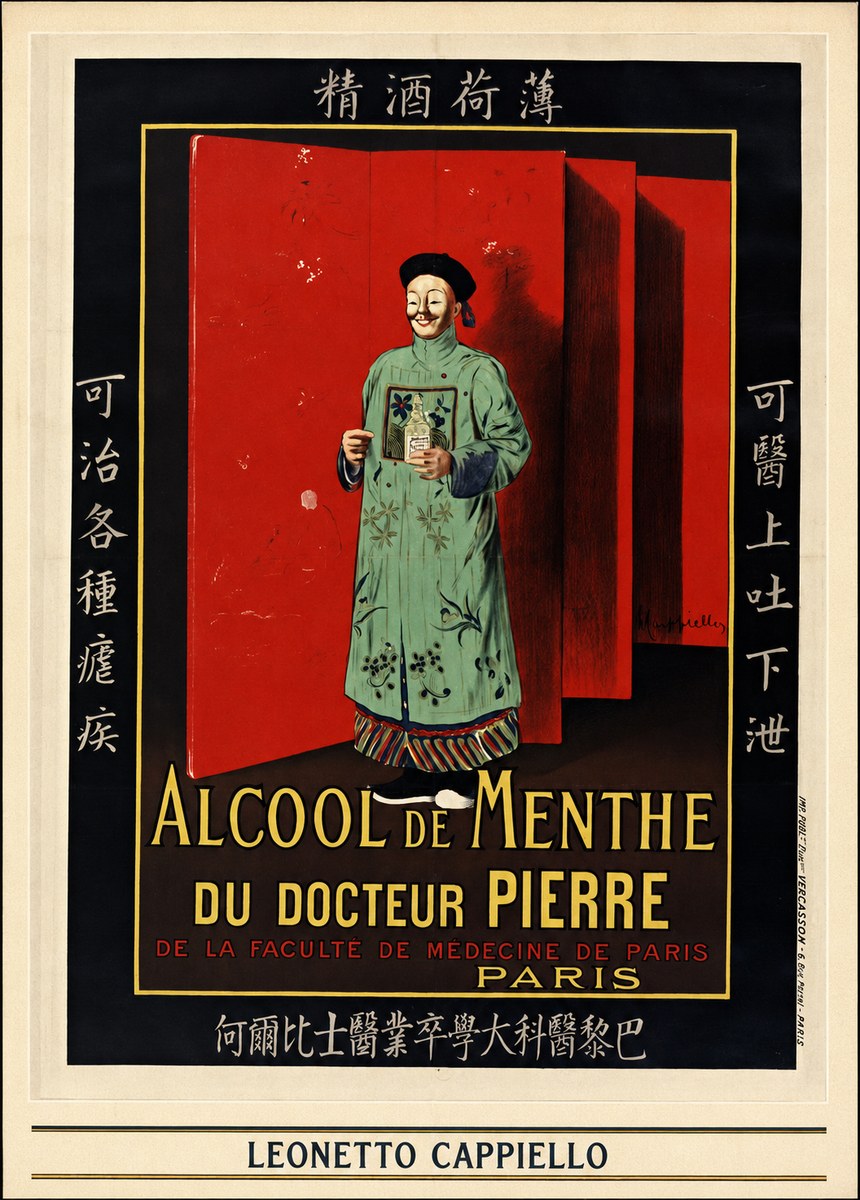 Leonetto Cappiello Alcool De Menthe Du Docteur Pierre No6 - Poszter