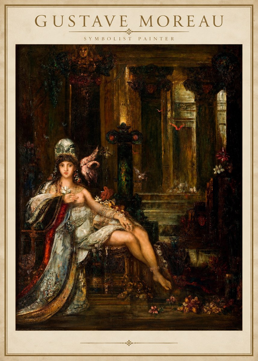 Gustave Moreau Salome III No2 - Poszter