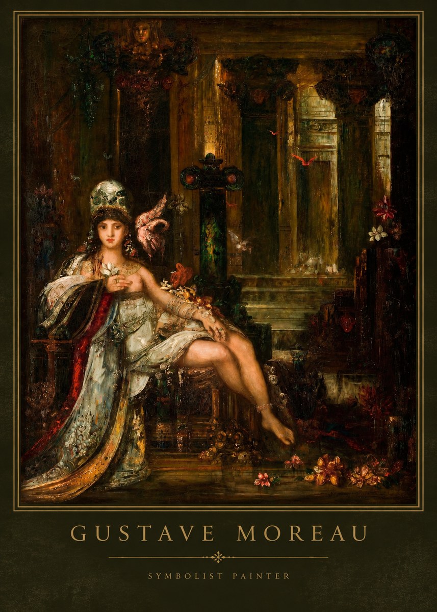 Gustave Moreau Salome III No3 - Poszter