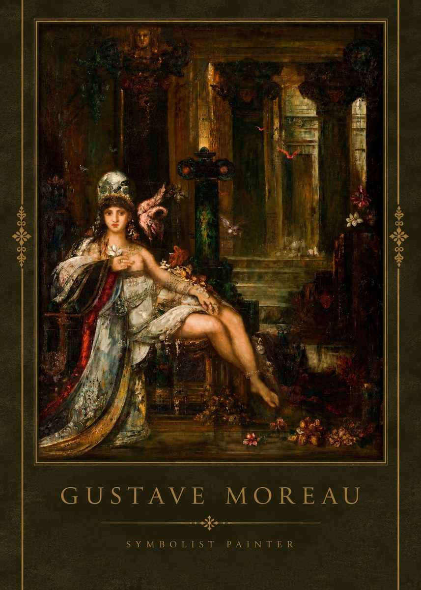 Gustave Moreau Salome III No4 - Poszter
