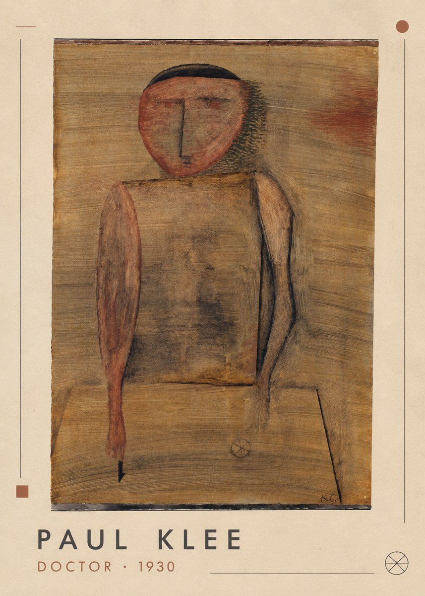 Paul Klee Doctor No3 - Poszter