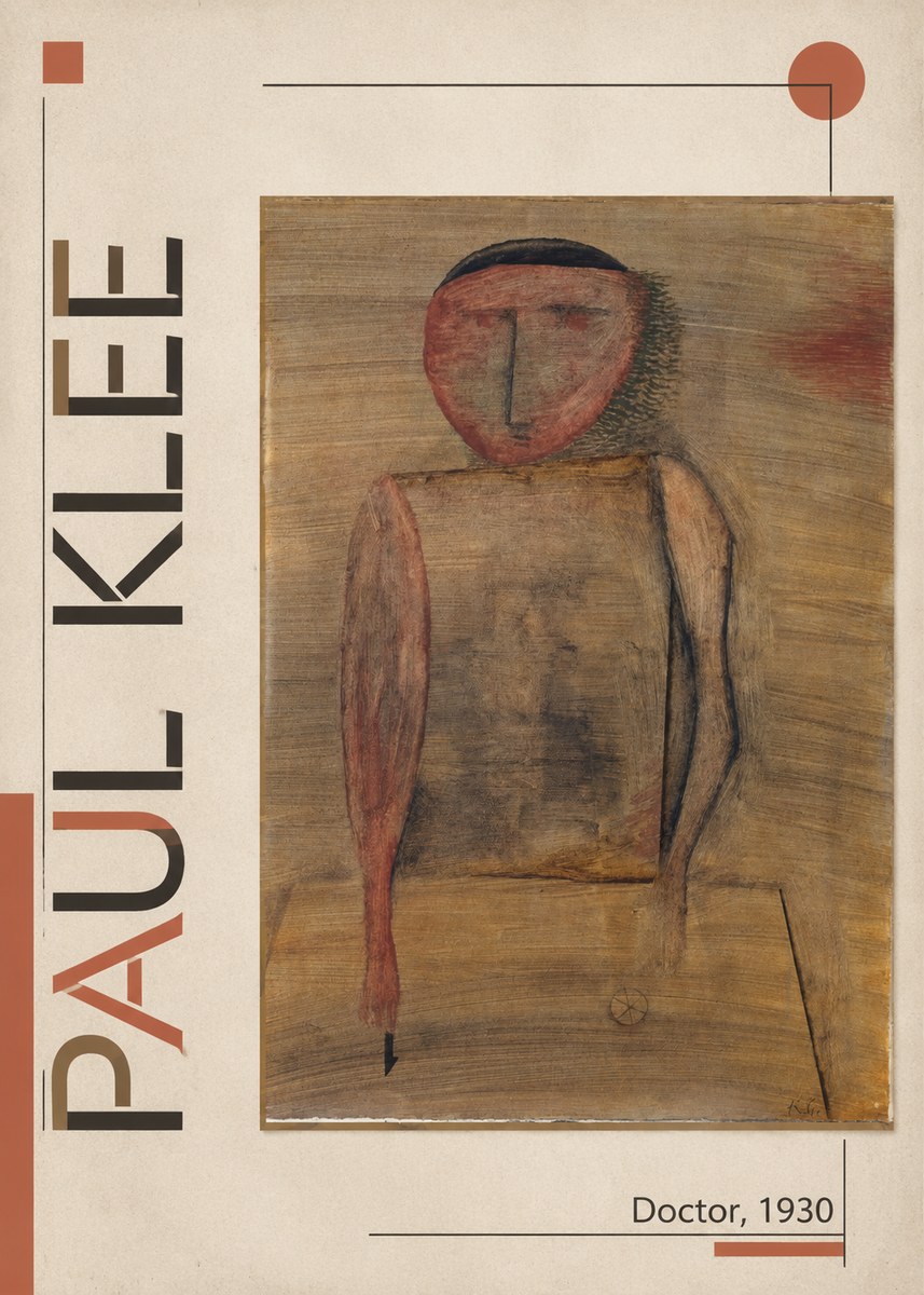 Paul Klee Doctor No6 - Poszter