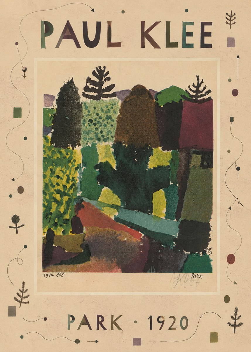 Paul Klee Park II No4 - Poszter