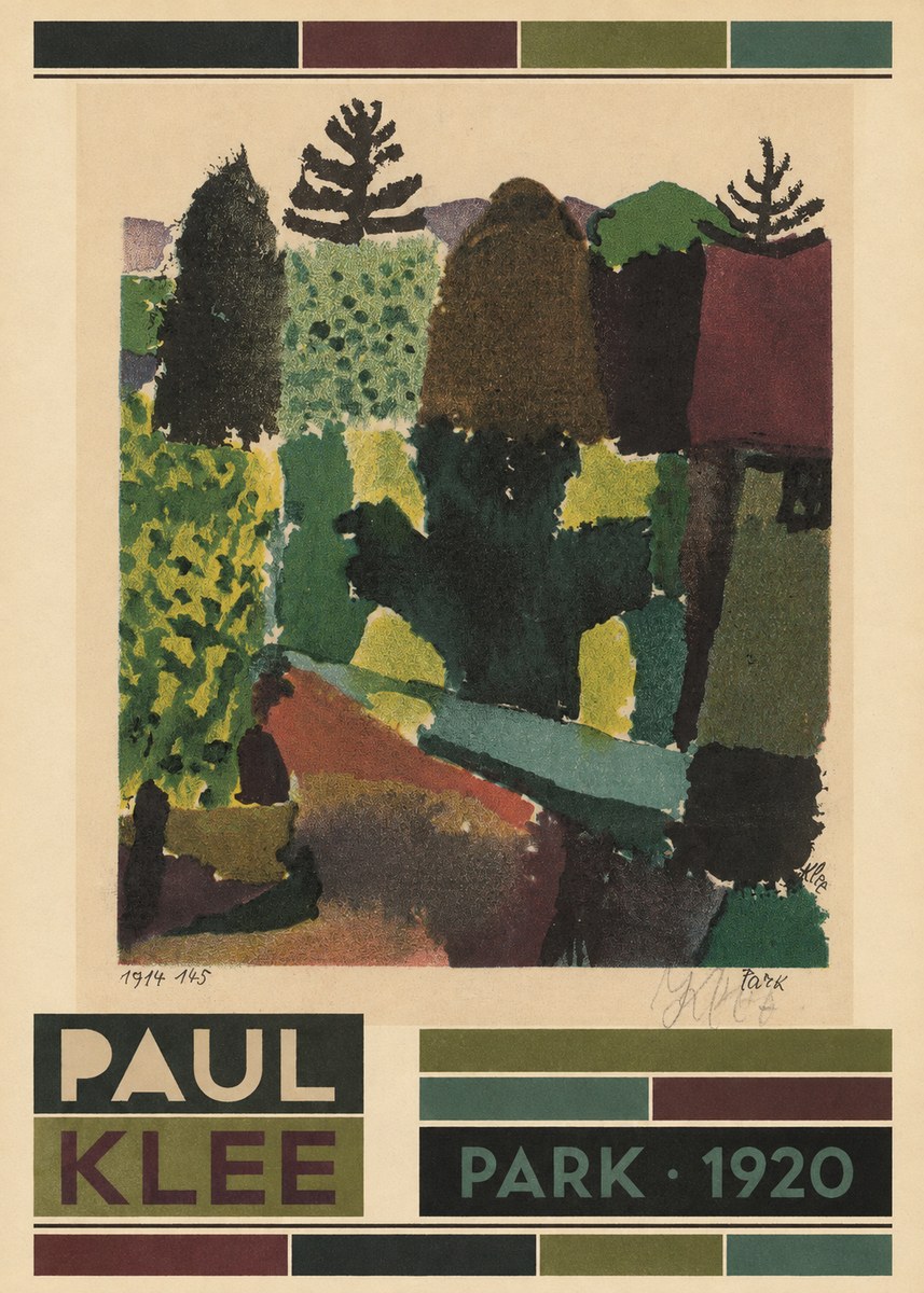 Paul Klee Park II No6 - Poszter