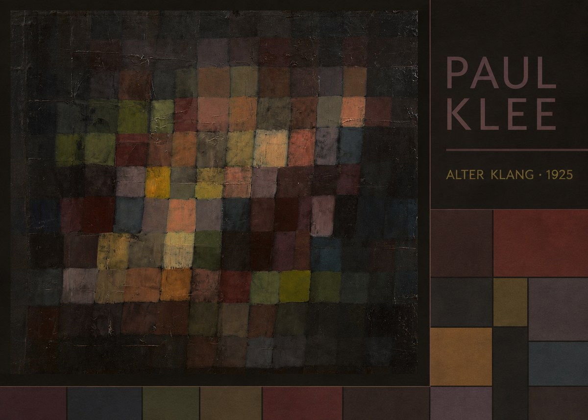 Paul Klee Alter Klang No1 - Poszter