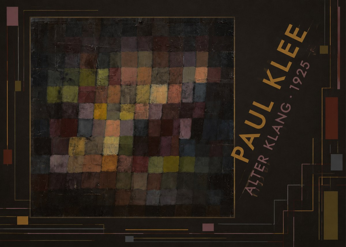 Paul Klee Alter Klang No3 - Poszter