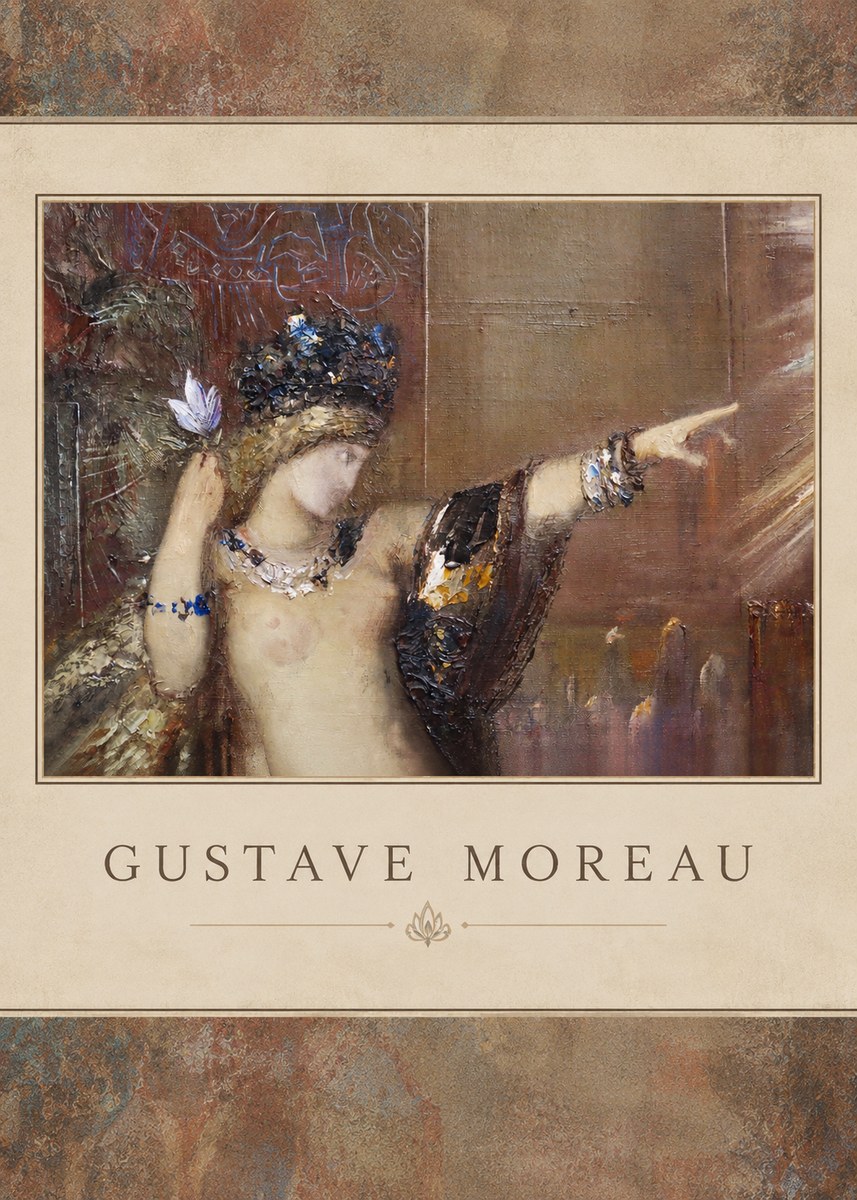 Gustave Moreau Salome IV No2 - Poszter