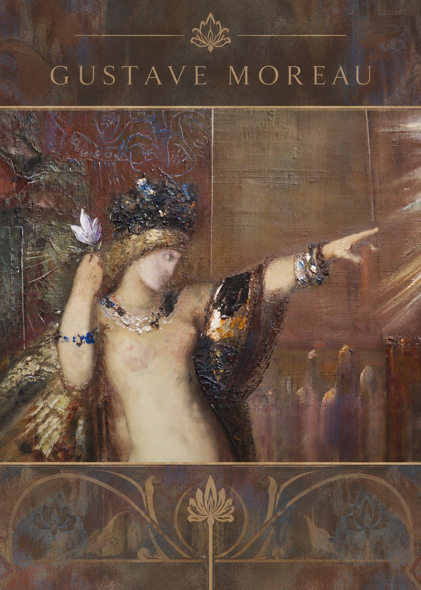 Gustave Moreau Salome IV No6 - Poszter