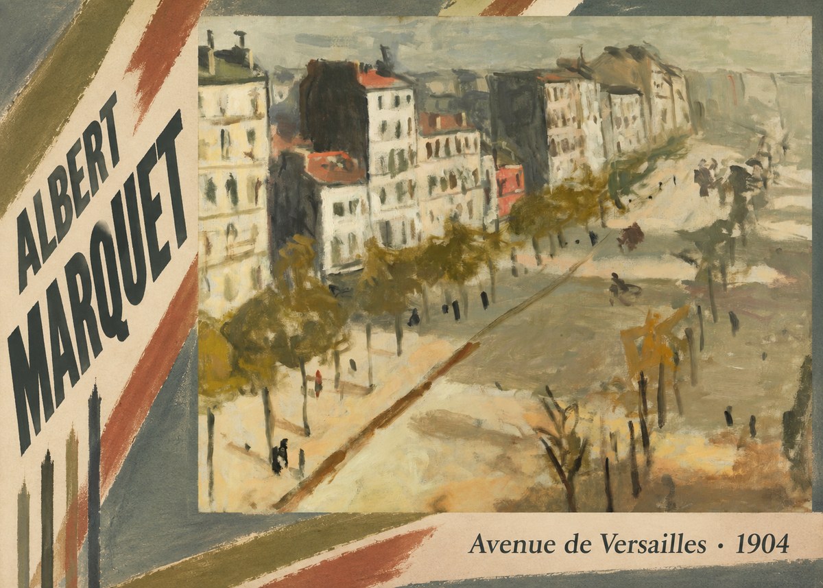 Albert Marquet Avenue De Versailles · 1904 No5 - Poszter