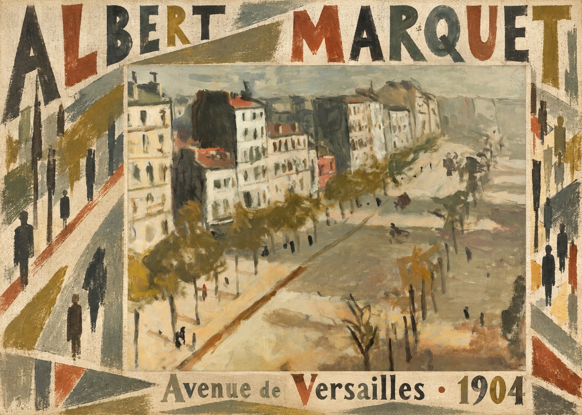 Albert Marquet Avenue De Versailles · 1904 No6 - Poszter